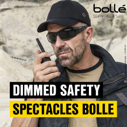 Dimmed Safety spectacles Bolle