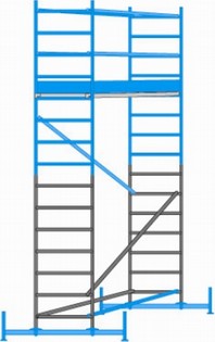 EXTENSION MODULE FOR WORKING SCAFFOLD ZARGES-B Z300 44501 EXTENSION MODULE 102936