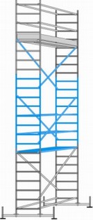 EXTENSION MODULE FOR WORKING SCAFFOLD ZARGES-C Z300 44502 EXTENSION MODULE 102937
