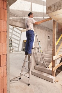 FOUR-PART MULTIPURPUSE LADDER ZARGES Z300 42437 FOUR-PART 103439