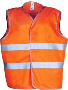 REFLECTIVE VEST SIOEN 9044 PEC ORANGE REFLECTIVE VEST 104982