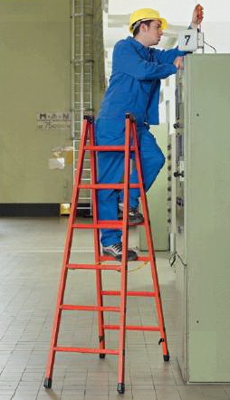 ELECTRICIAN'S STEPLADDER ZARGES 41 261 ELECTRICIAN'S 105072