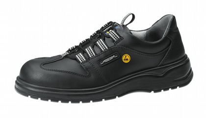 SAFETY WORK SHOES ABEBA 31038 ESD BLACK SAFETY WORK SHOES 105301