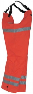 HIGH VISIBILITY BIB RAIN PANTS HELLY HANSEN WW NARVIK ORANGE HIGH VISIBILITY BIB 106216