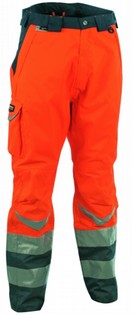 HIGH VISIBILITY WORK PANTS COFRA SAFE ORANGE HIGH VISIBILITY 106289