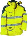 HIGH VISIBILITY PARKA JACKET COFRA PROTECTION YELLOW HIGH VISIBILITY