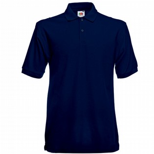 SHORT SLEEVE POLO SHIRT PREMIUM BLUE FRUIT OF THE LOOM SHORT SLEEVE POLO 106704