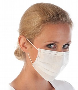 WHITE SURGICAL MASK FM WHITE SURGICAL MASK 108477