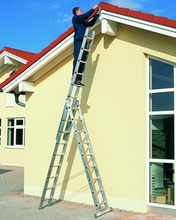 THREE-PART ALU LADDER ZARGES Z200 44838 THREE-PART ALU 108760