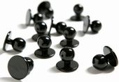 BLACK STUDS FOR CHEF'S JACKETS BP BLACK STUDS FOR