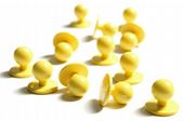 YELLOW STUDS FOR CHEF'S JACKETS BP YELLOW STUDS FOR