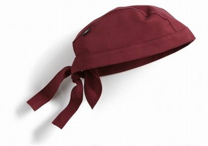 BURGUNDY KITCHEN BANDANA 1590 BP BURGUNDY KITCHEN 110129