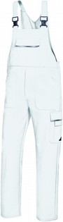 WHITE WORK PANTS WITH SUSPENDERS BP 1604 WHITE WORK PANTS 110147