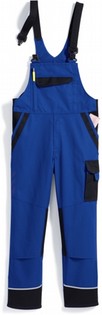 WORK PANTS WITH SUSPENDERS BP LIGHT BLUE WORK PANTS WITH 110168
