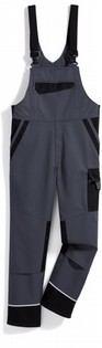 WORK PANTS WITH SUSPENDERS BP DARK GREY /BLACK WORK PANTS WITH 110170
