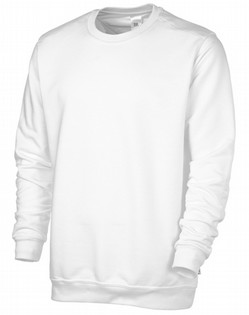 WHITE LONG SLEEVE SWEATSHIRT BP 1623 WHITE LONG SLEEVE 110219
