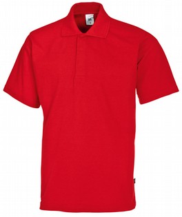 BP SHORT SLEEVE POLO SHIRT RED BP SHORT SLEEVE 110245