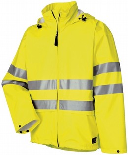 HIGH VISIBILITY RAIN JACKET HELLY HANSEN WW NARVIK YELLOW HIGH VISIBILITY 110543