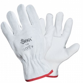 SAFETY LEATHER GLOVES ZAVAS ORKA 110 (12P) SAFETY LEATHER 110841