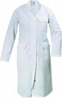 WOMEN'S WHITE COAT HB CHEMCOMFORT WOMEN'S WHITE COAT 111065