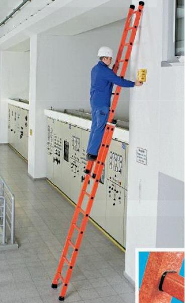 TWO-PART ELECTRICIAN'S SINGLE LADDER ZARGES 41 292 TWO-PART 111075