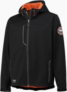 BLACK SOFTSHELL HELLY HANSEN WW 74012 LEON BLACK SOFTSHELL 111482