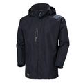 RAIN JACKET HELLY HANSEN WW 71045 HAAG PARKA DARK BLUE RAIN JACKET HELLY