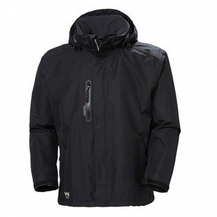 SHELL JACKET HELLY HANSEN MANCHESTER/HAAG BLACK SHELL JACKET HELLY 111492