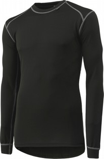 LONG SLEEVE BASE LAYER T-SHIRT HELLY HANSEN WW 75016 KASTRUP BLACK LONG SLEEVE BASE 111818