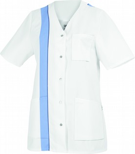 WOMEN'S TUNIC BP WHITE/LIGHT BLUE WOMEN'S TUNIC BP 113060