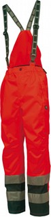 HIGH VISIBILITY BIB PANTS HELLY HANSEN WW POTSDAM RED HIGH VISIBILITY BIB 113595