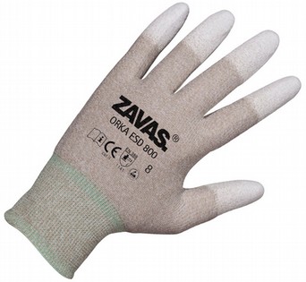 SAFETY GLOVES ZAVAS ORKA ESD 800 SAFETY GLOVES ZAVAS 113806