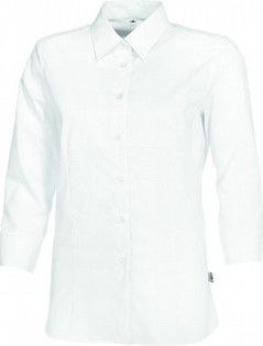 WOMEN'S WHITE SHIRT WITH 3/4 SLEEVES BP 1561 WOMEN'S WHITE SHIRT 115413
