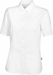 WOMEN'S WHITE SHORT SLEEVE SHIRT BP 1562 WOMEN'S WHITE SHORT 115418