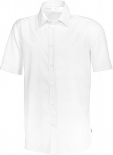 MEN'S WHITE SHORT SLEEVE SHIRT BP 1564 MEN'S WHITE SHORT 115420