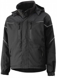 WORK PARKA JACKET HELLY HANSEN WW 71333 KIRUNA BLACK WORK PARKA JACKET 115605