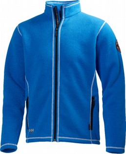 BLUE KNITTED FLEECE JACKET HH WW 72111 HAY RIVER HELLY HANSEN WORKWEAR BLUE KNITTED FLEECE 116042