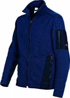 BLACK-BLUE BP KNITTED WORK JACKET 1876 BLACK-BLUE BP 116655