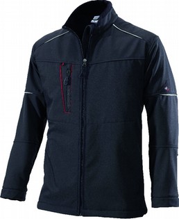 BLACK SOFTSHELL WORK JACKET BP 1868 BLACK SOFTSHELL 116659