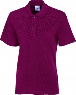 WOMEN'S BURGUNDY POLO SHIRT BP 1648 WOMEN'S BURGUNDY 116744