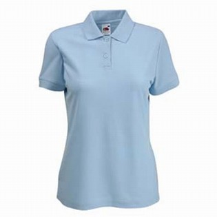 SHORT SLEEVE POLO SHIRT SKY BLUE 