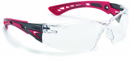 SAFETY SPECTACLES RUSH+ RUSHPPSI PLATINUM BOLLE SAFETY SAFETY SPECTACLES 116931