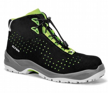 SAFETY SHOES ELTEN IMPULSE GREEN MID ESD SAFETY SHOES ELTEN 118011