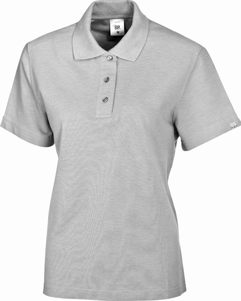 womens gray polo