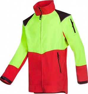 FORESTRY JACKET SIP SHERPA RED-NEON SIOEN FORESTRY JACKET SIP 118408