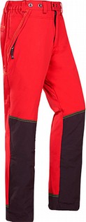 FORESTRY PANTS SIP SHERPA RED SIOEN FORESTRY PANTS SIP 118409