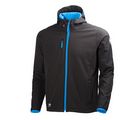 BLACK SOFTSHELL JACKET HELLY HANSEN VALENCIA 74010 BLACK SOFTSHELL