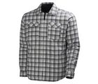 HELLY HANSEN VANVOUVER JACKET 73104 CHARCOAL CHECK HELLY HANSEN
