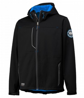 HELLY HANSEN SOFTSHELL LEON JACKET 74012 BLACK HELLY HANSEN 119327