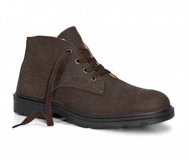 brown safety shoes